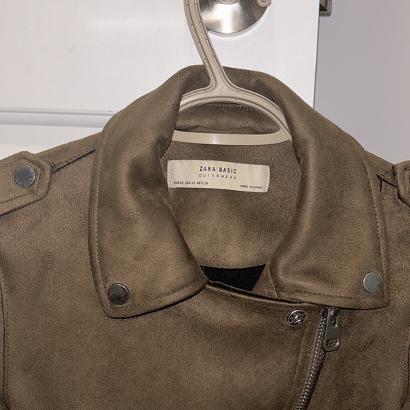 Brown Biker Jacket - Picture 2 of 3